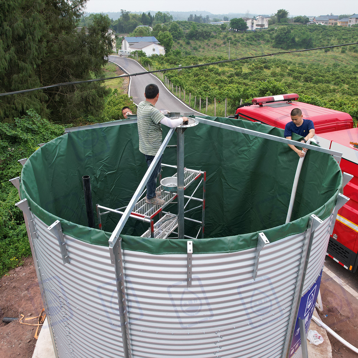 裝配式蓄水池：未來水資源的智慧守護者