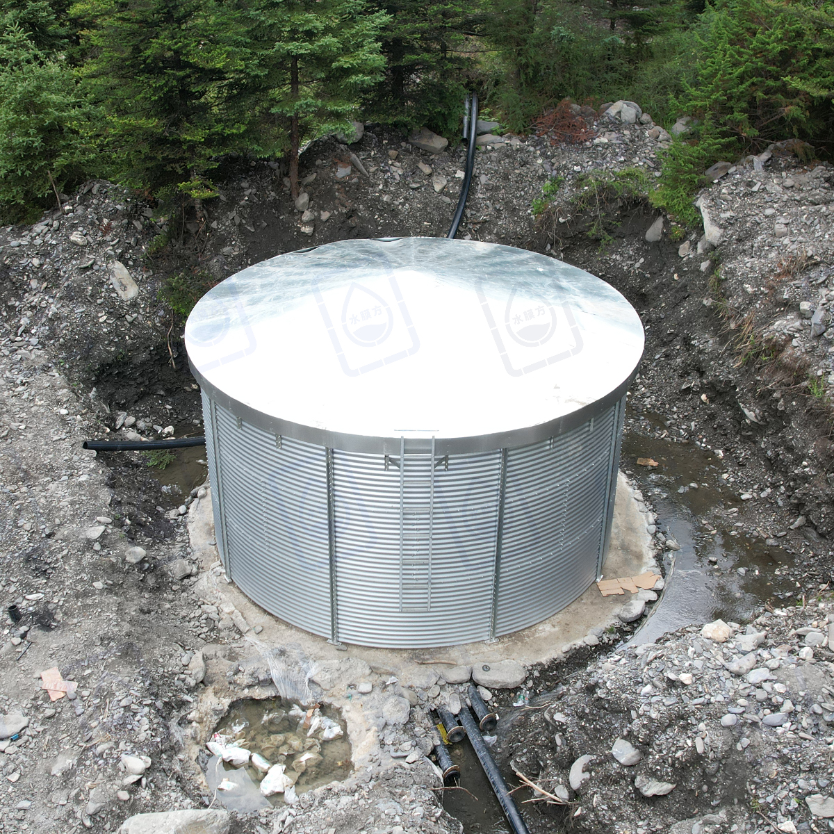 水膜方裝配式蓄水池：陽光下的清新守護者