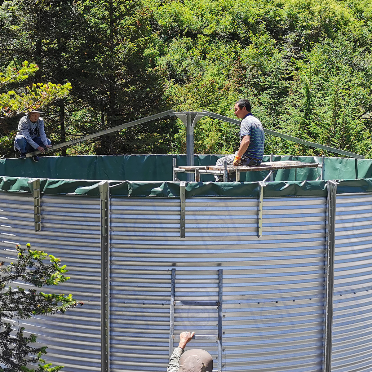 探索水膜方裝配式蓄水池：革新儲水方案，引領(lǐng)綠色未來